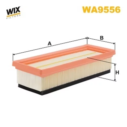 Vzduchový filter WIX FILTERS WA9556