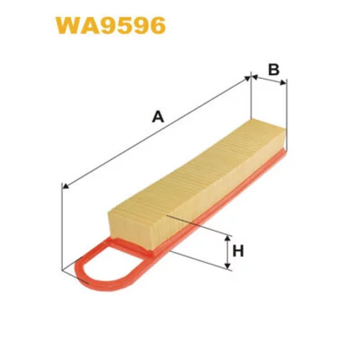 Vzduchový filter WIX FILTERS WA9596