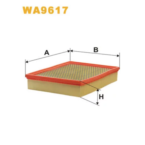 Vzduchový filter WIX FILTERS WA9617