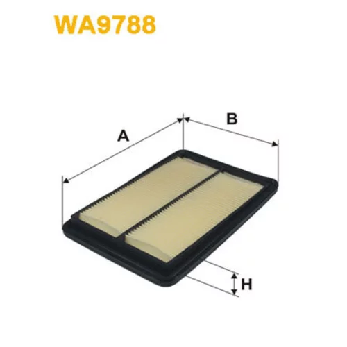 Vzduchový filter WIX FILTERS WA9788