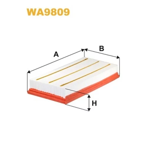 Vzduchový filter WIX FILTERS WA9809