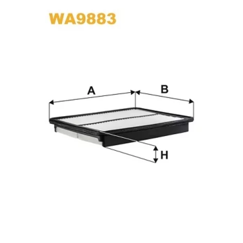 Vzduchový filter WIX FILTERS WA9883