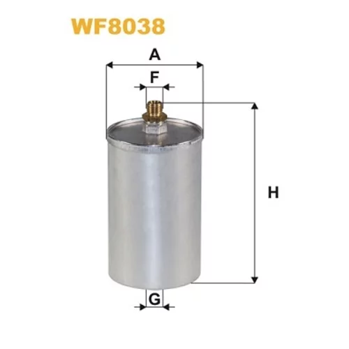 Palivový filter WIX FILTERS WF8038
