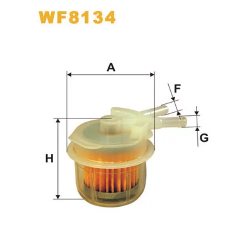 Palivový filter WF8134 (WIX FILTERS)