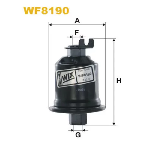Palivový filter WIX FILTERS WF8190