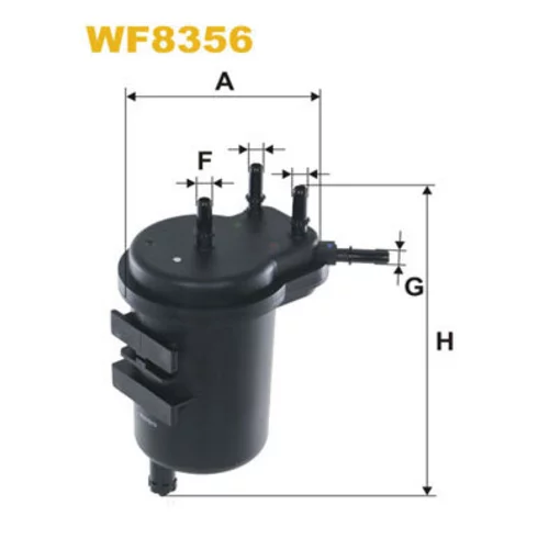Palivový filter WIX FILTERS WF8356