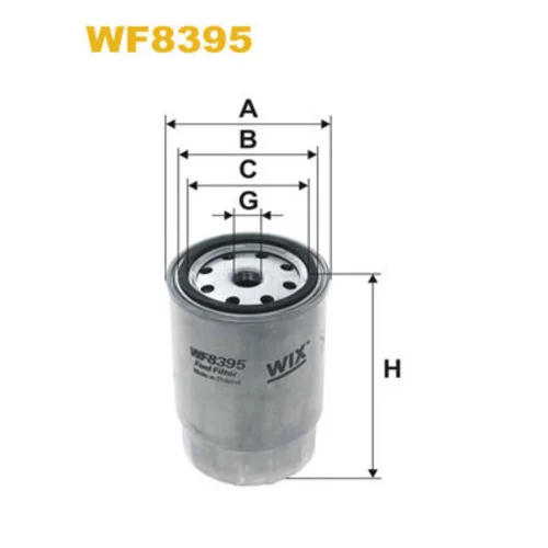 Palivový filter WIX FILTERS WF8395
