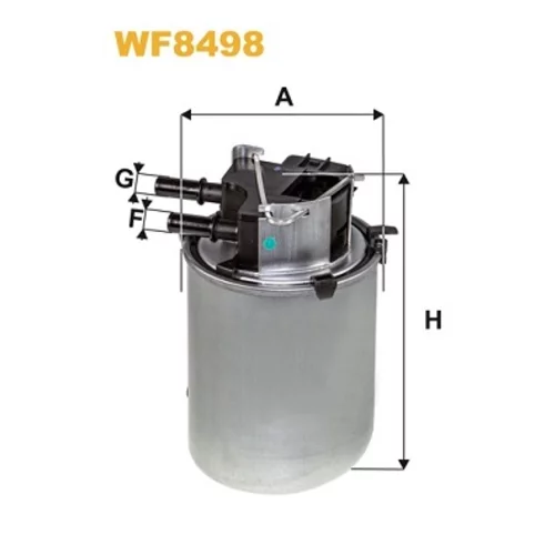 Palivový filter WIX FILTERS WF8498