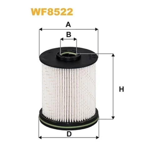 Palivový filter WF8522 (WIX FILTERS)