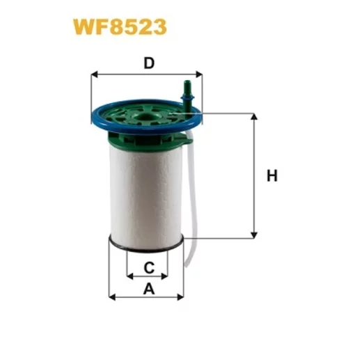 Palivový filter WIX FILTERS WF8523