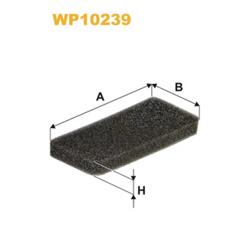 Filter vnútorného priestoru WIX FILTERS WP10239