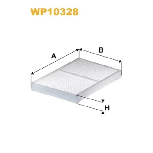 Filter vnútorného priestoru WIX FILTERS WP10328