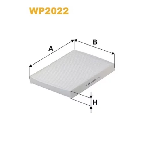 Filter vnútorného priestoru WIX FILTERS WP2022