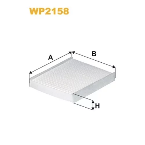 Filter vnútorného priestoru WIX FILTERS WP2158