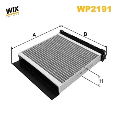 Filter vnútorného priestoru WIX FILTERS WP2191