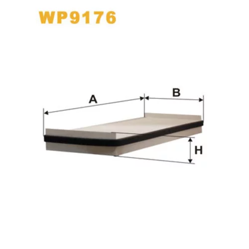 Filter vnútorného priestoru WIX FILTERS WP9176