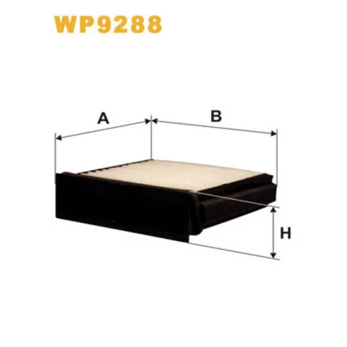Filter vnútorného priestoru WIX FILTERS WP9288