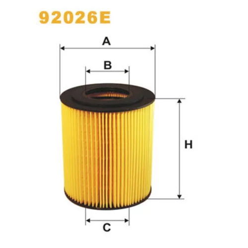 Olejový filter WIX FILTERS 92026E