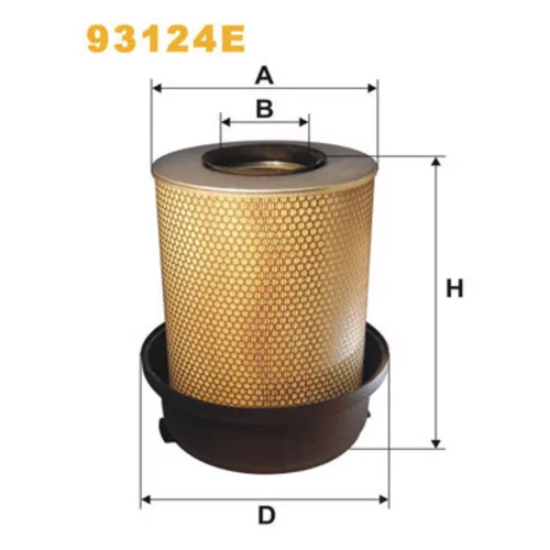 Vzduchový filter WIX FILTERS 93124E