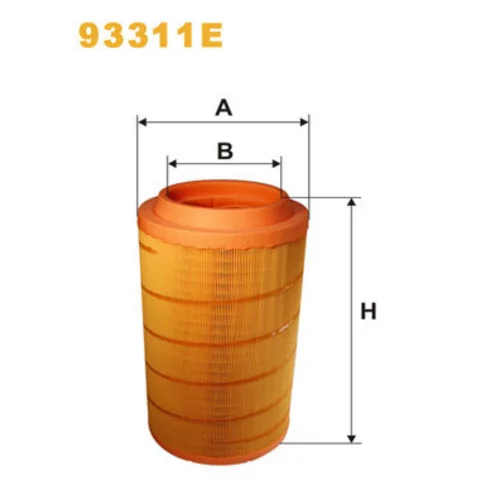 Vzduchový filter WIX FILTERS 93311E