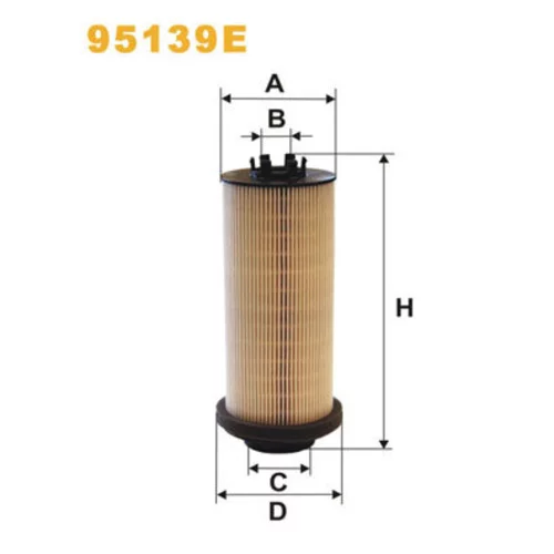 Palivový filter WIX FILTERS 95139E