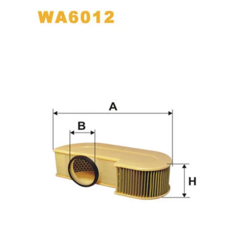 Vzduchový filter WA6012 (WIX FILTERS)