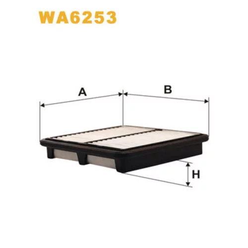 Vzduchový filter WIX FILTERS WA6253