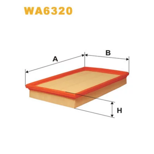 Vzduchový filter WIX FILTERS WA6320