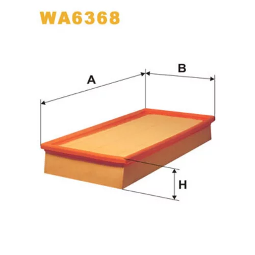 Vzduchový filter WIX FILTERS WA6368