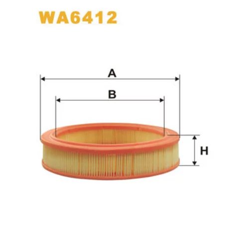 Vzduchový filter WIX FILTERS WA6412