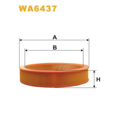 Vzduchový filter WIX FILTERS WA6437