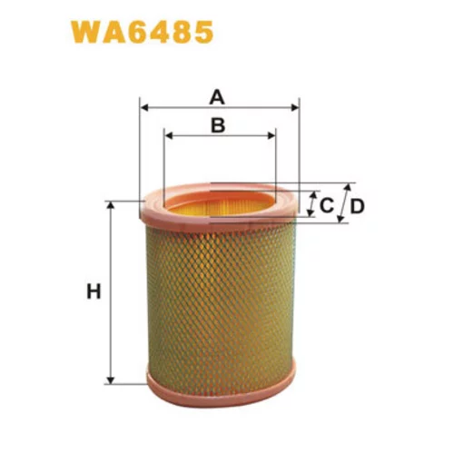 Vzduchový filter WIX FILTERS WA6485