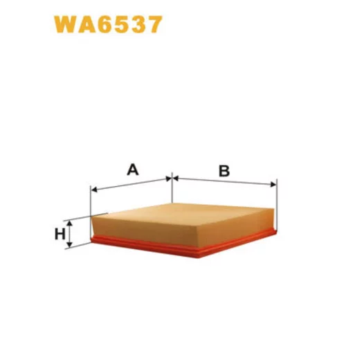 Vzduchový filter WIX FILTERS WA6537