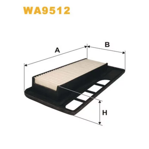 Vzduchový filter WIX FILTERS WA9512