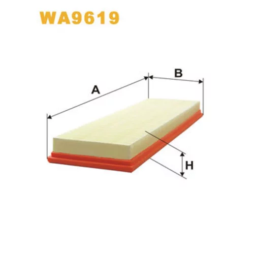 Vzduchový filter WIX FILTERS WA9619