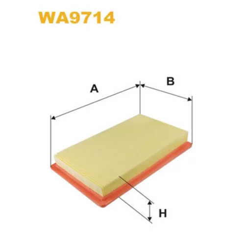 Vzduchový filter WIX FILTERS WA9714