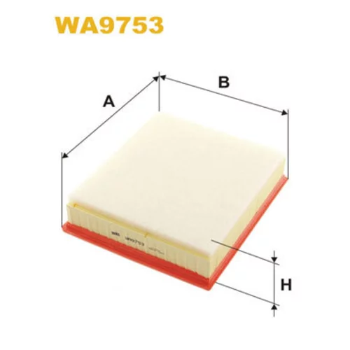 Vzduchový filter WIX FILTERS WA9753