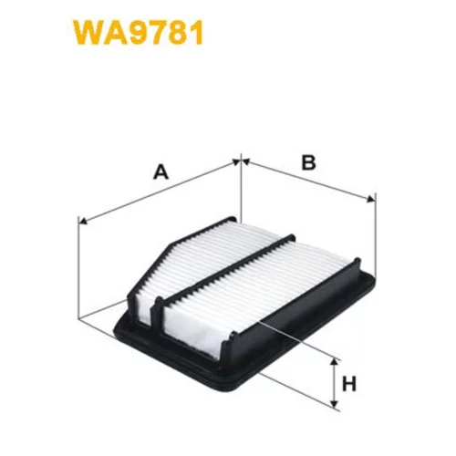 Vzduchový filter WIX FILTERS WA9781