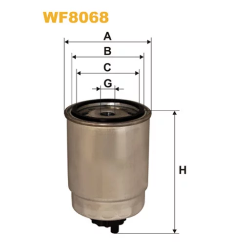Palivový filter WIX FILTERS WF8068