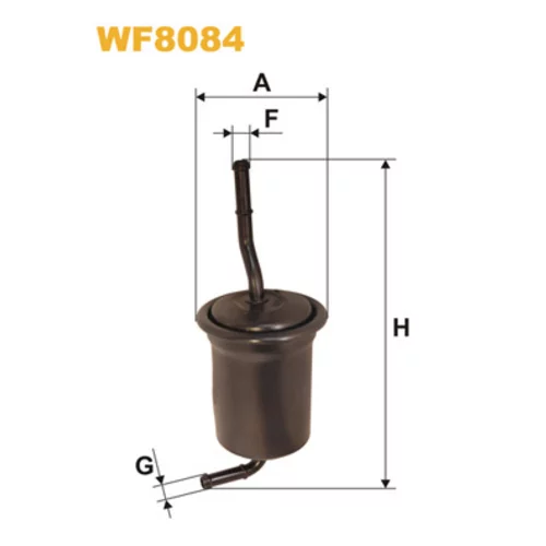 Palivový filter WIX FILTERS WF8084