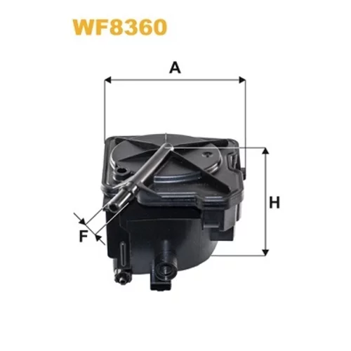 Palivový filter WIX FILTERS WF8360