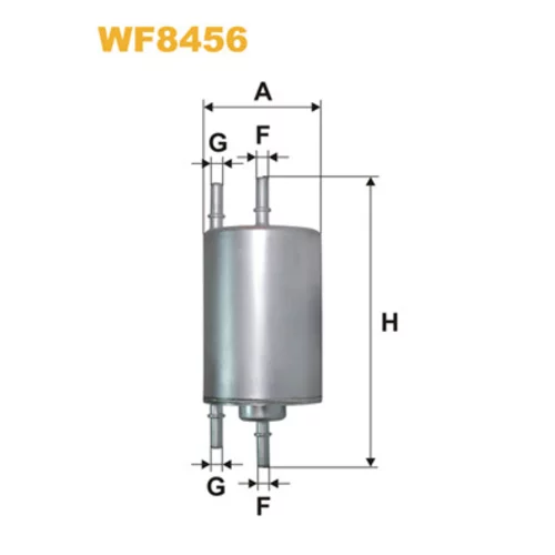 Palivový filter WF8456 (WIX FILTERS)
