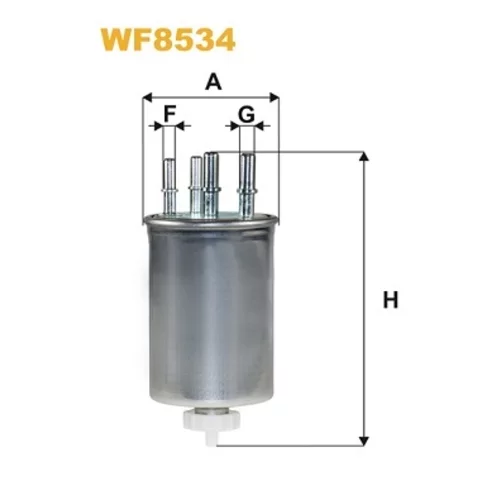 Palivový filter WIX FILTERS WF8534