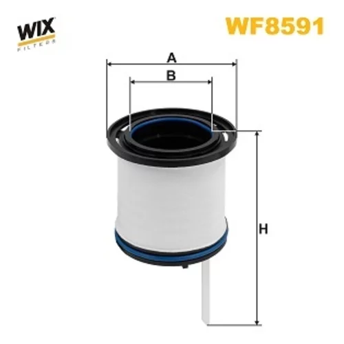 Palivový filter WIX FILTERS WF8591