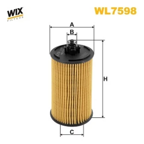 Olejový filter WIX FILTERS WL7598