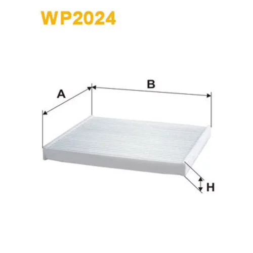 Filter vnútorného priestoru WIX FILTERS WP2024