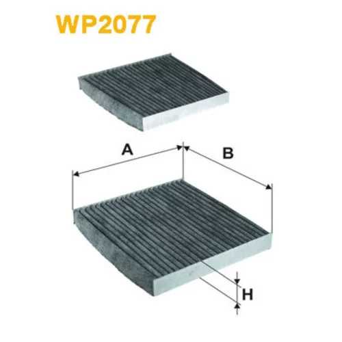 Filter vnútorného priestoru WIX FILTERS WP2077