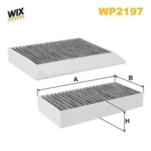 Filter vnútorného priestoru WIX FILTERS WP2197