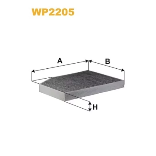 Filter vnútorného priestoru WIX FILTERS WP2205
