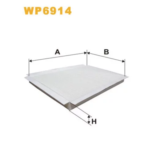 Filter vnútorného priestoru WIX FILTERS WP6914